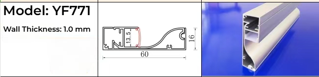 YF771 Aluminum Profile