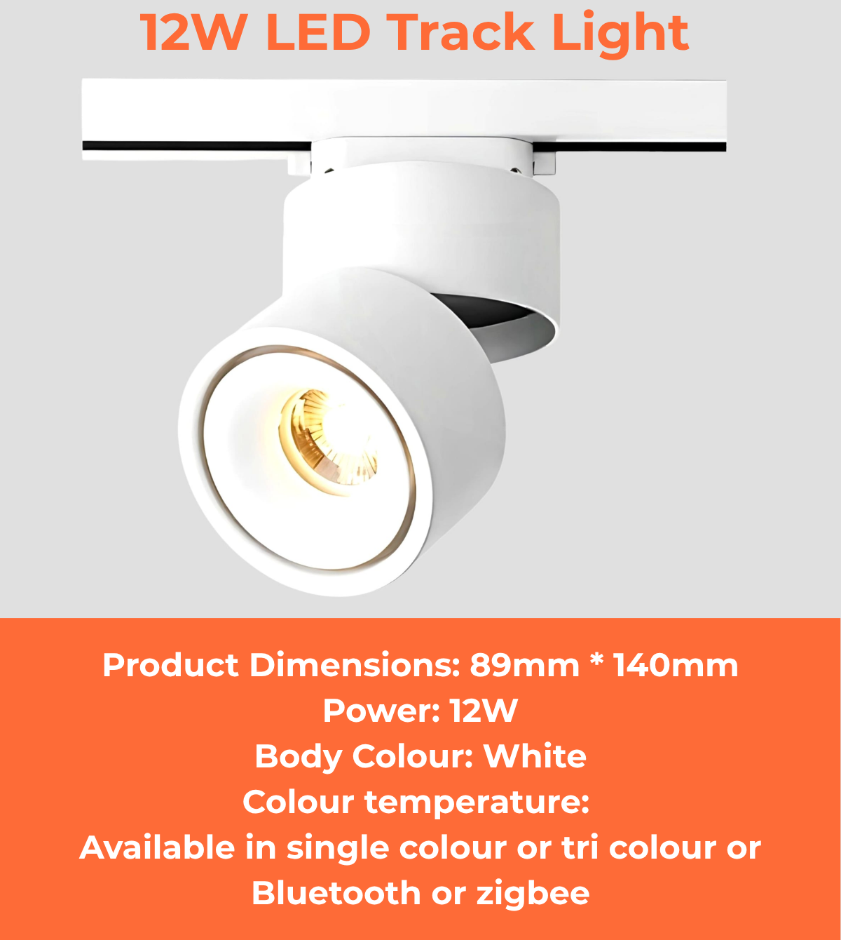 12W LED Track LIght
