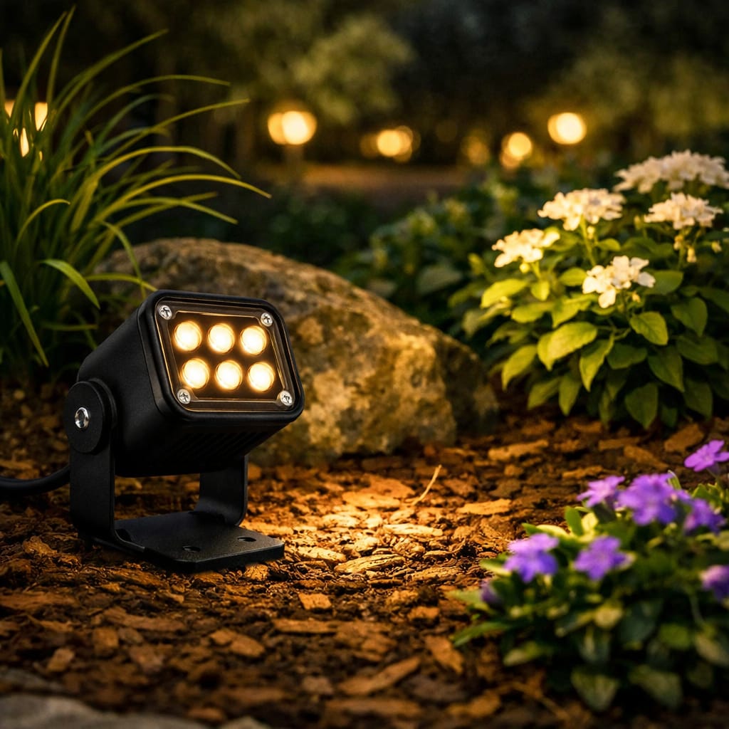 Modern LED Garden Spotlight  