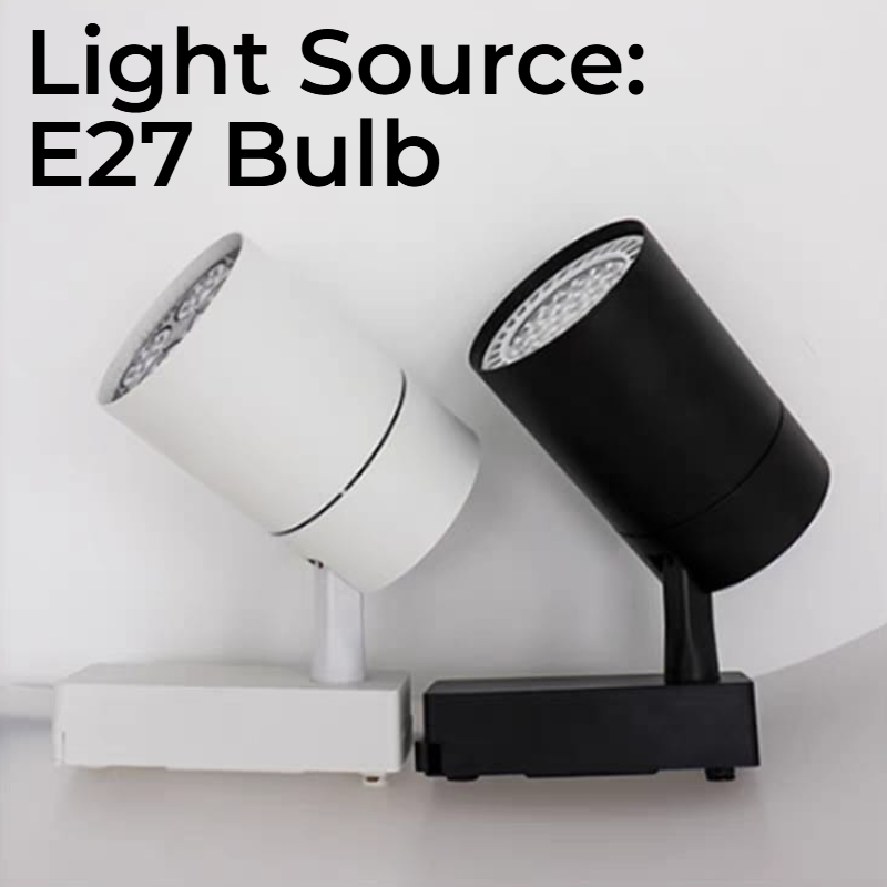 E27 Normal Track Holder (T-E27-C)