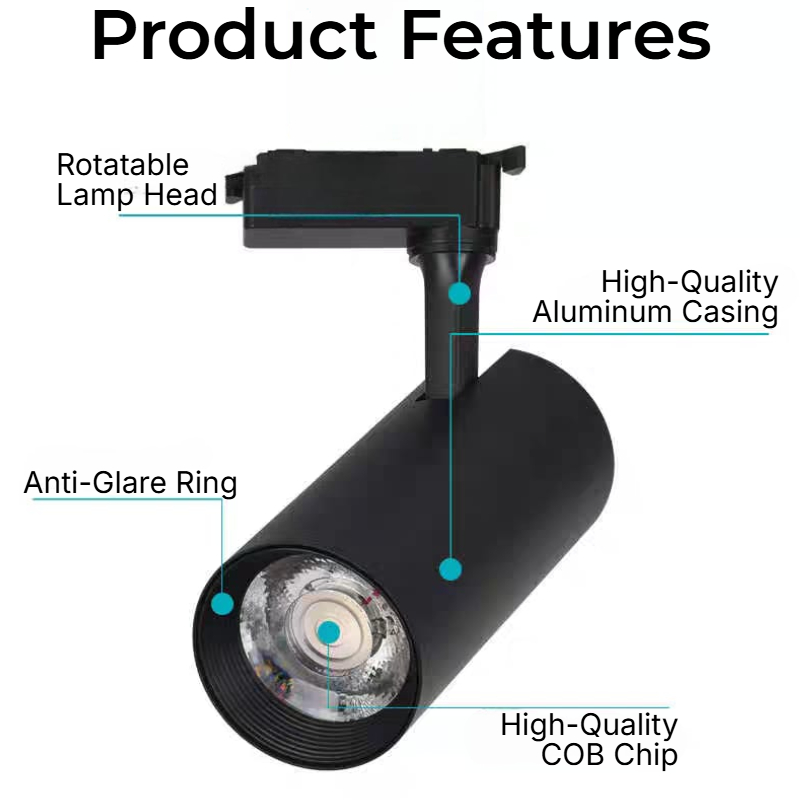 CCT Switchable Normal Track Lamp