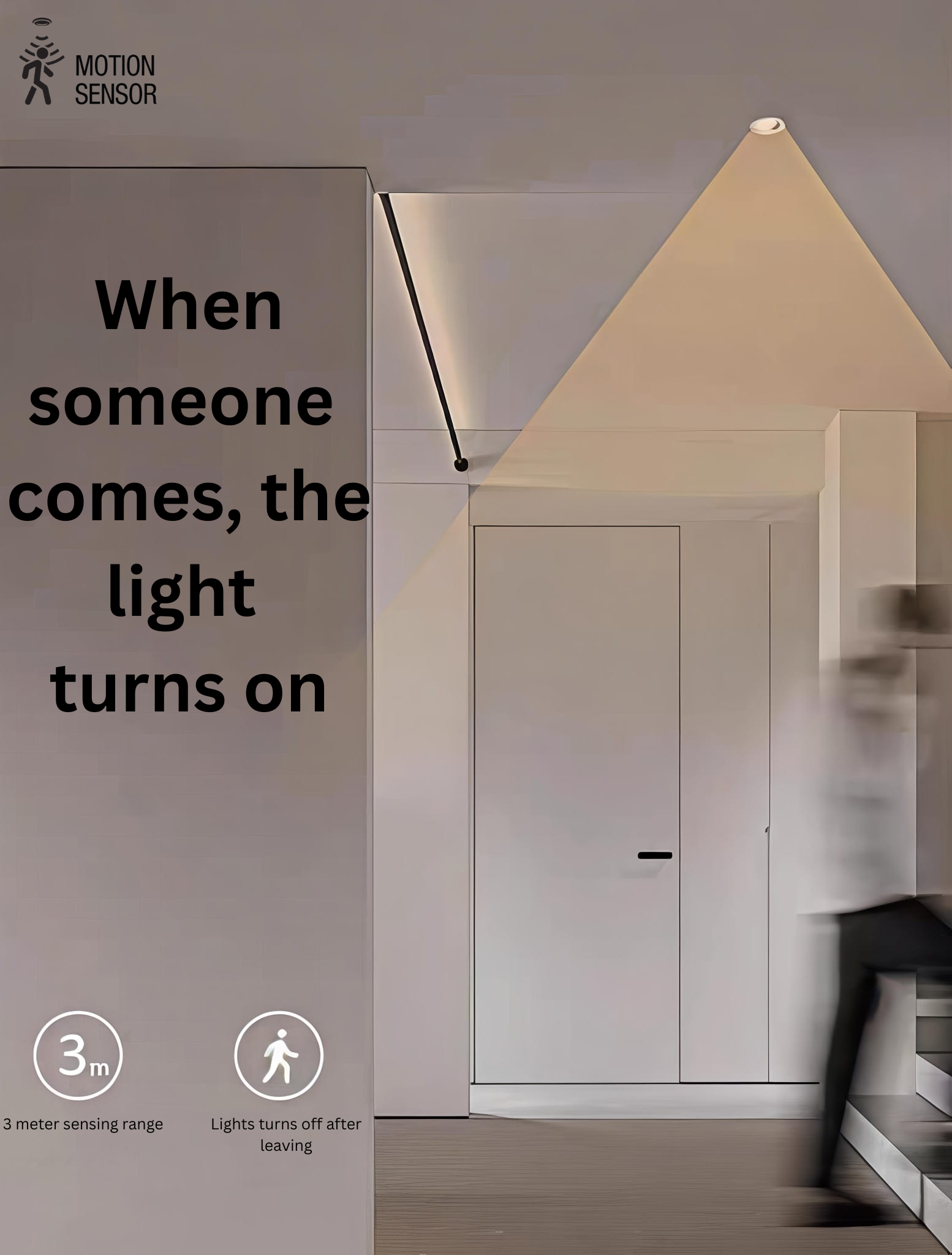 Downlight Sensor Light   (GYM75 10W)