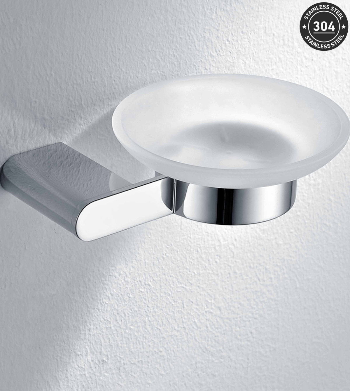 Stainless Steel Soap Dish (TS-5907 TT/BK/CH/GD)