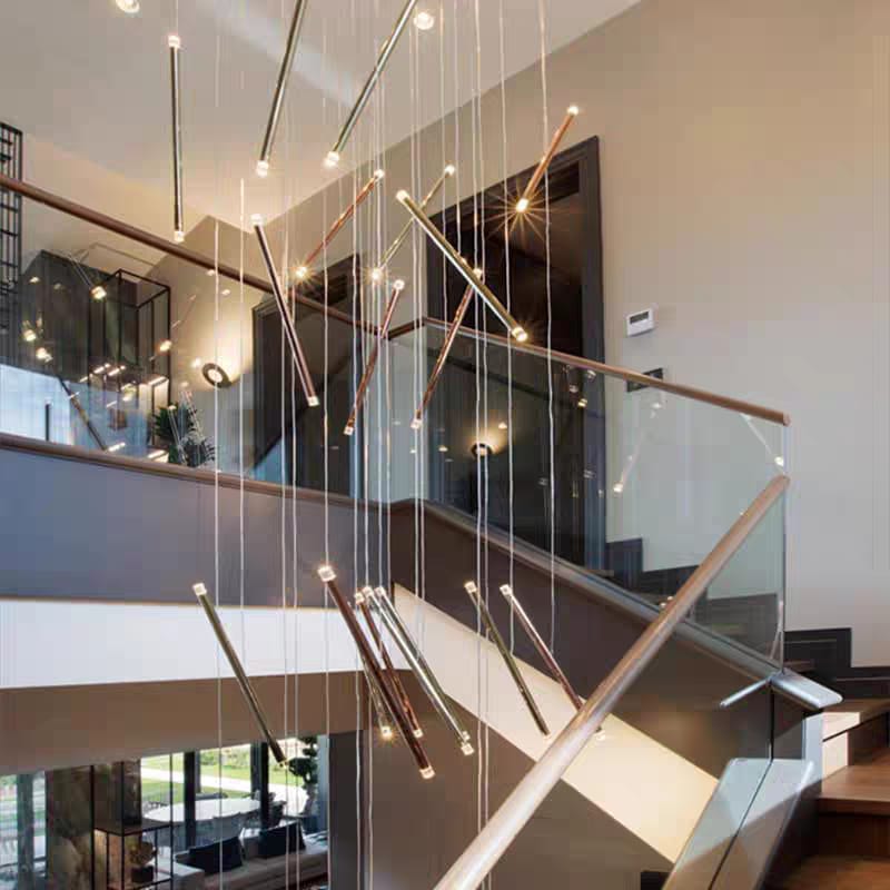 Intersecting Lines Chandelier (YQ14-18Head)