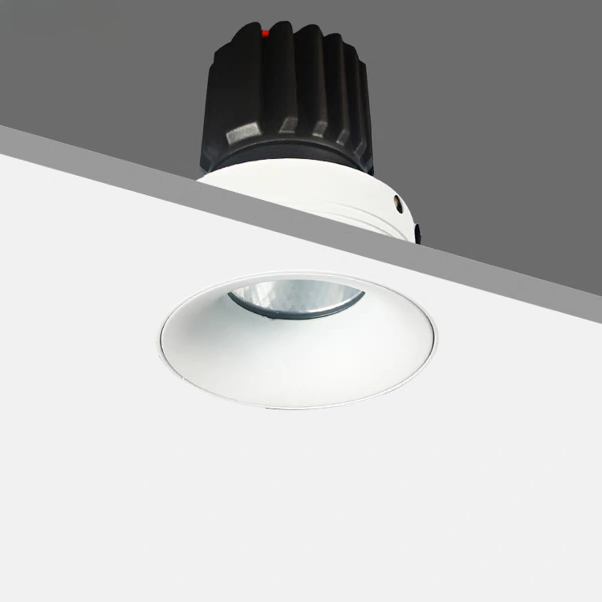 Trimless / Frameless Round Single head Recessed Gu10 casing (644A16)