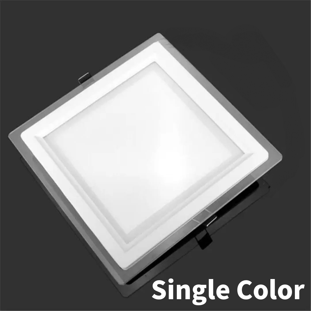 LED Downlight G Series - 18W Square (18W-GLASS-SQ)