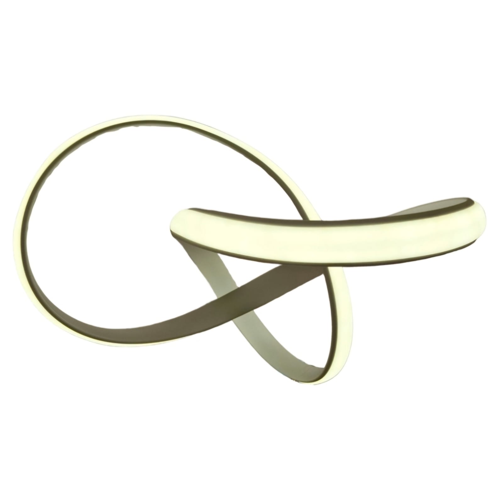 Curly Matt White Hanging Light (9019-600mm)