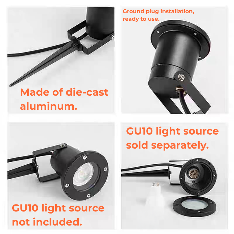 LED Underground Gu10 Holder Light (G13)