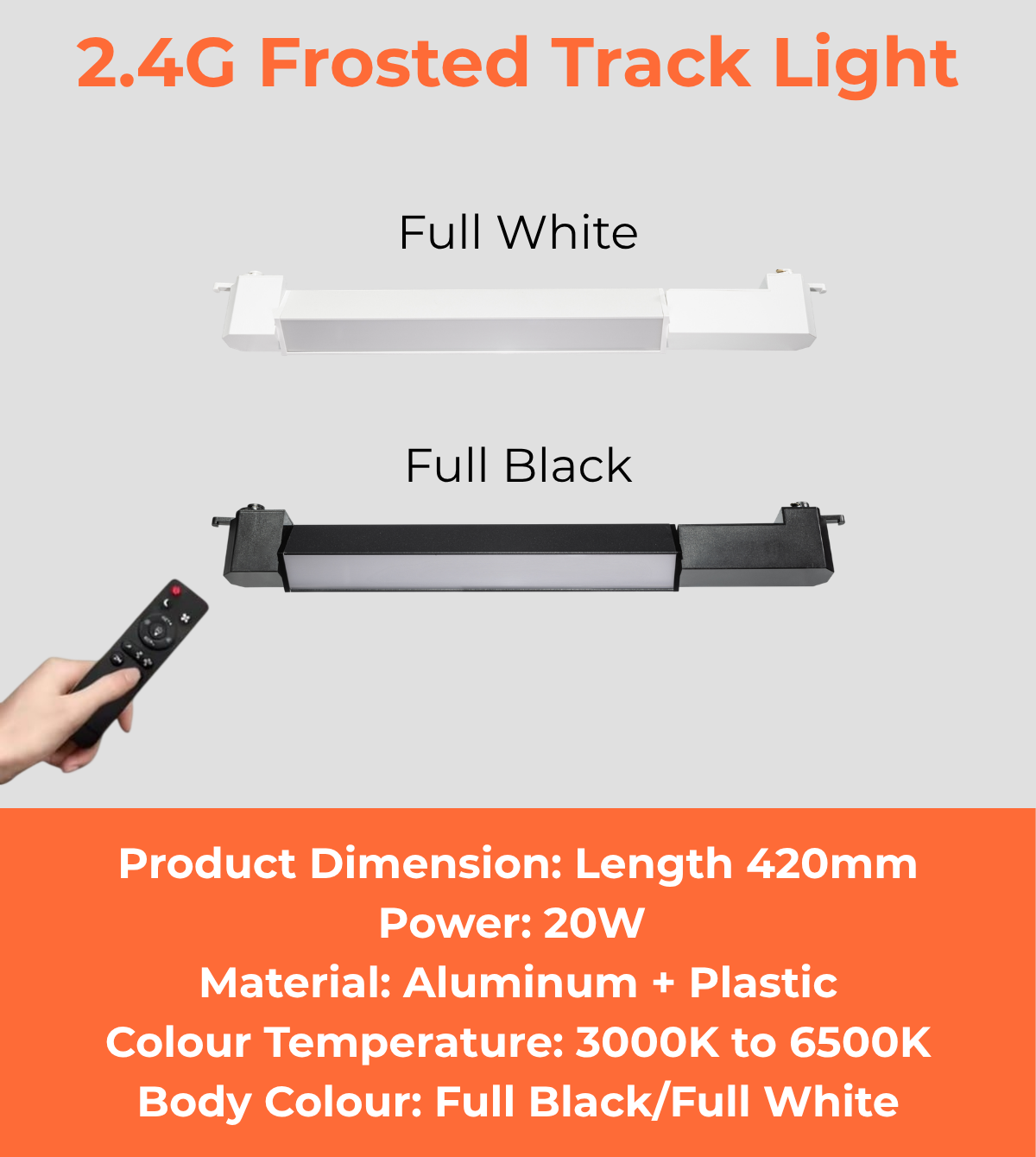 2.4G track series with remote control