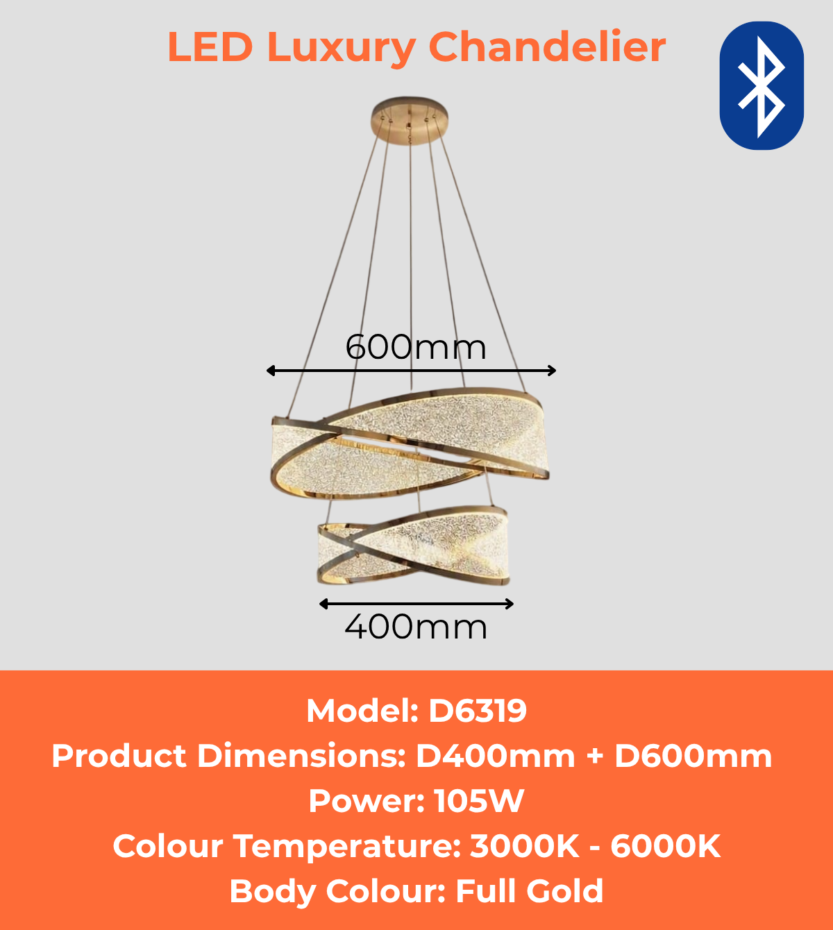 LED Luxury Chandelier