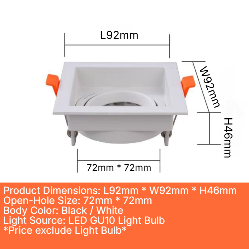 GU10 Casing (LX-T23x1)