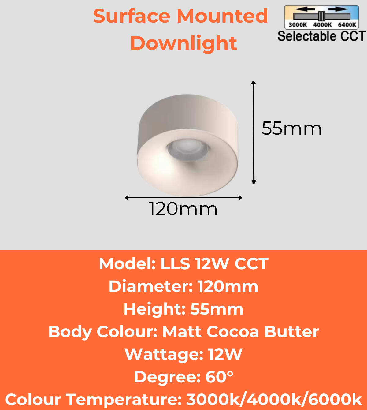 Surface Mounted Downlights