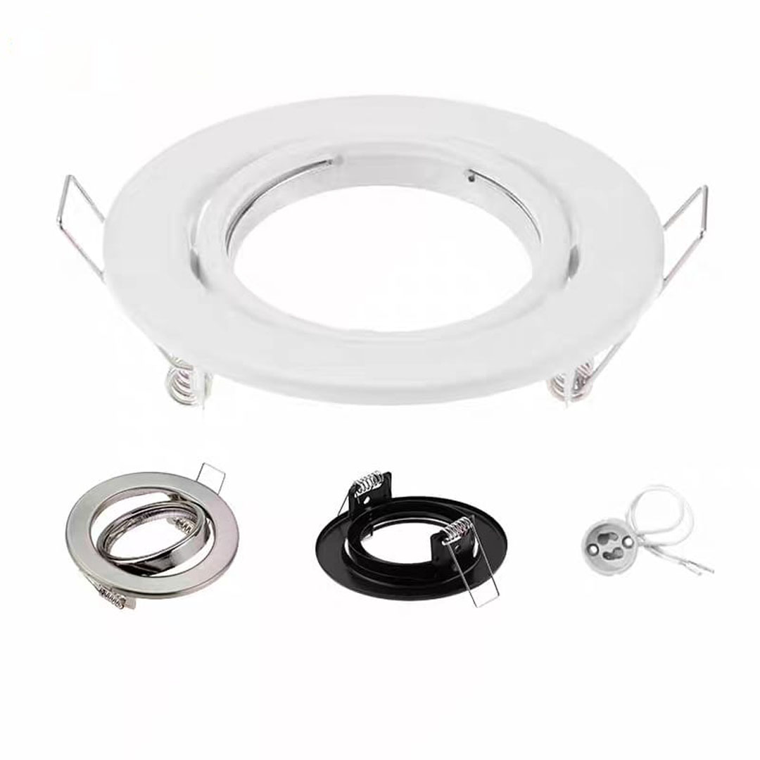 GU5.3 / GU10 Casing (White/Black/Gold/Silver)
