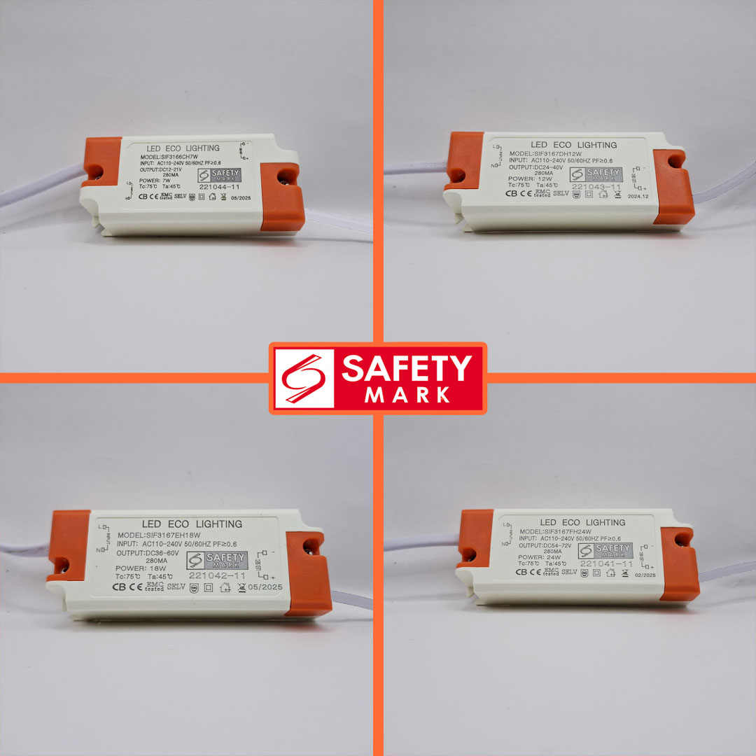 Safety Mark LED Driver Single Colour