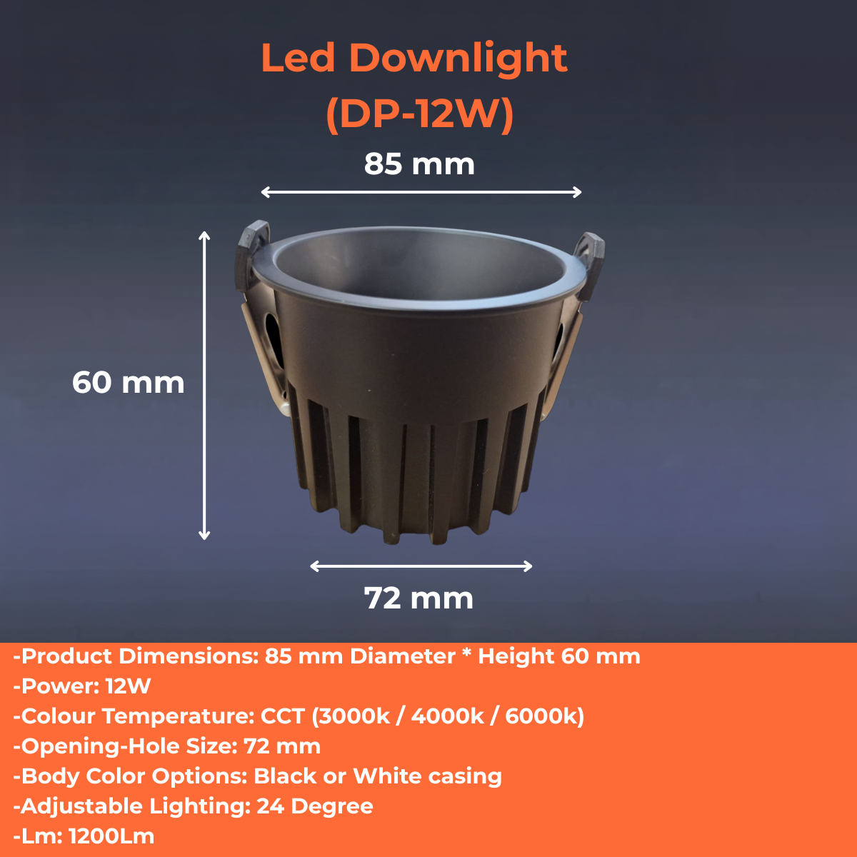 Led Downlight (DP-12W)