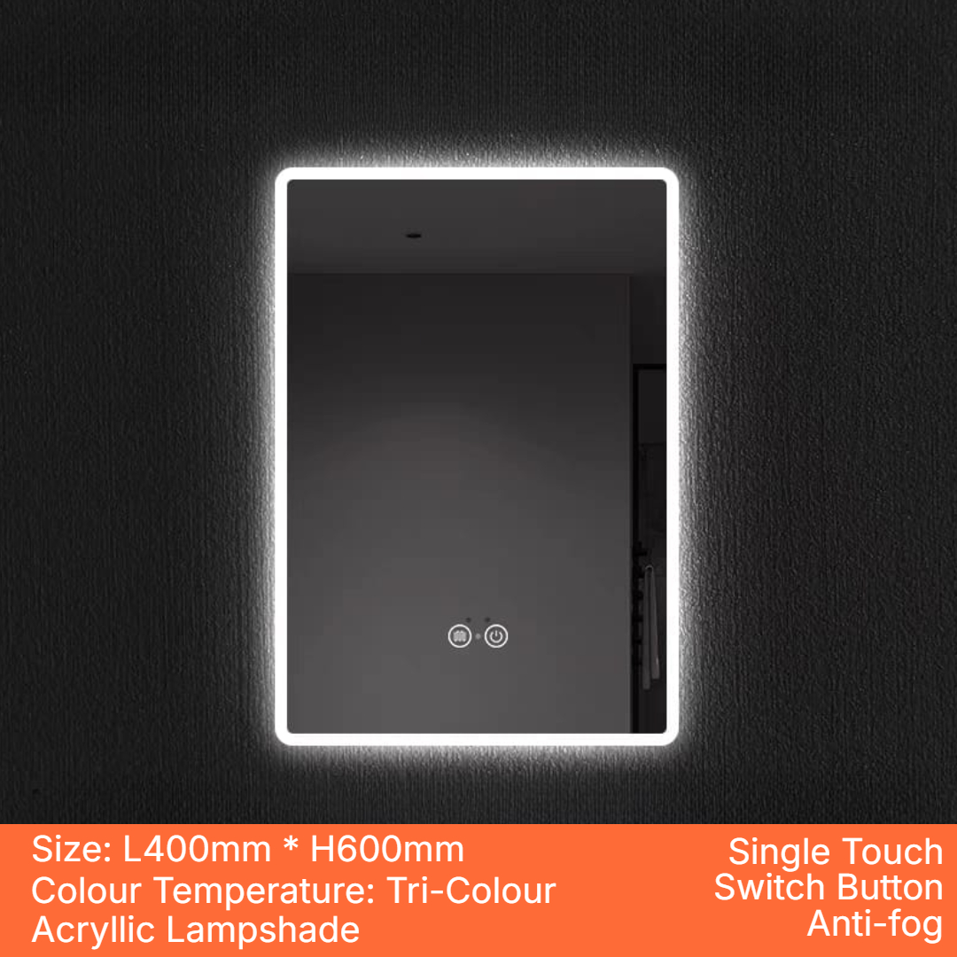 Rectangle LED Mirror Light 400mm * 600mm (TS/J43-4060)