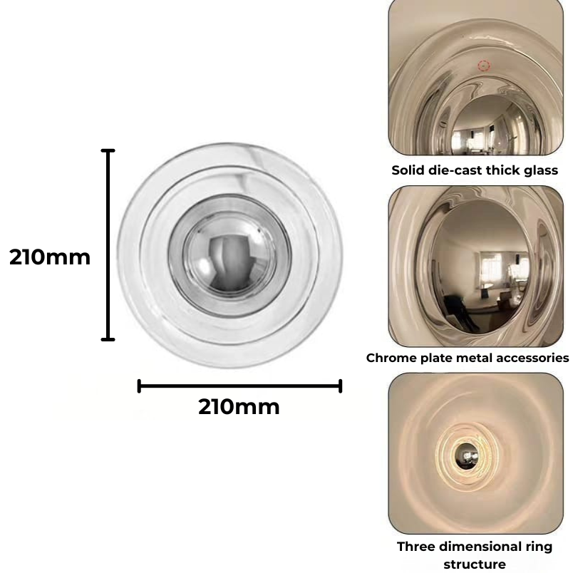 LED Water Ripple Wall Lamp (YH1691 15W)