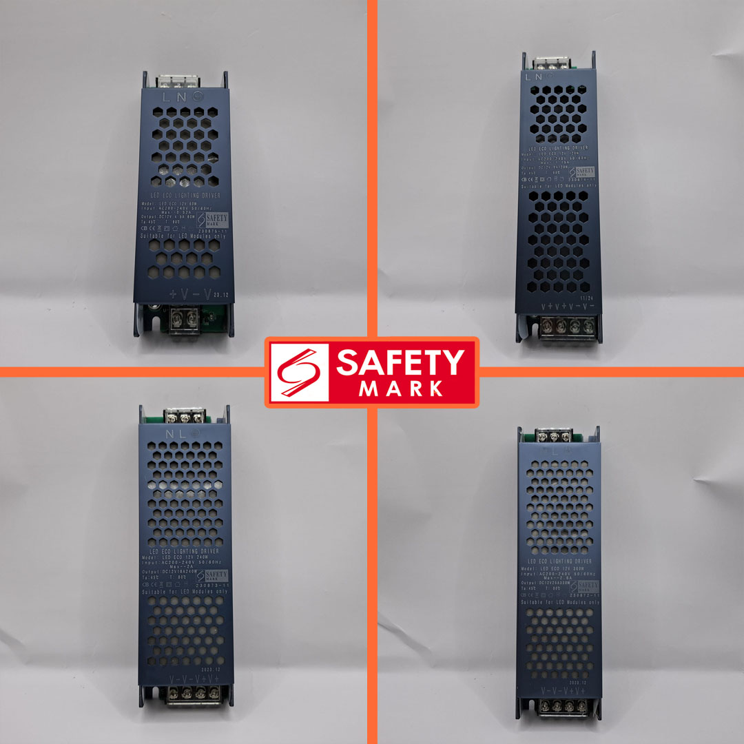 Safety Mark LED Strip Driver 12V