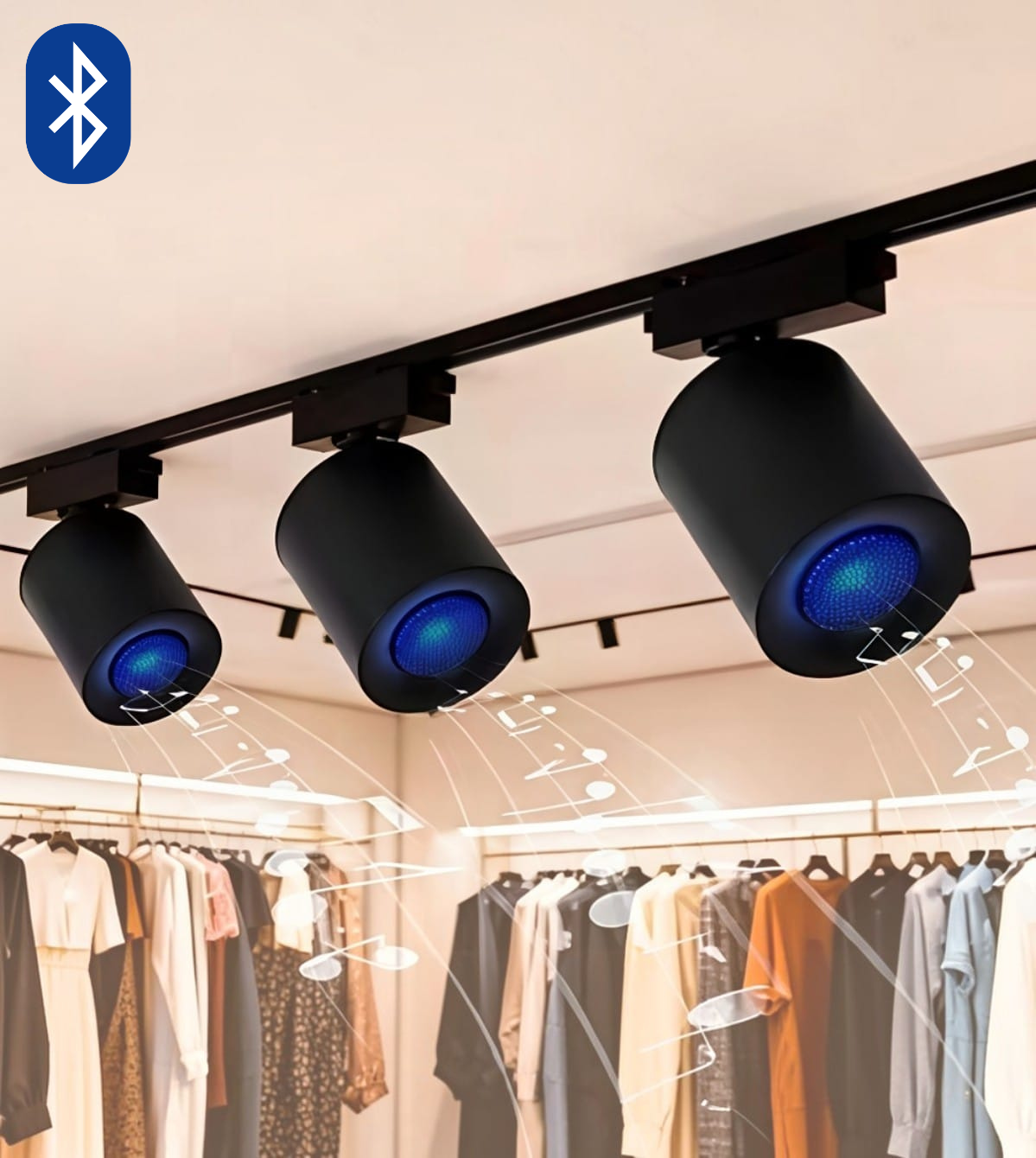 Magnetic Track Bluetooth Speaker