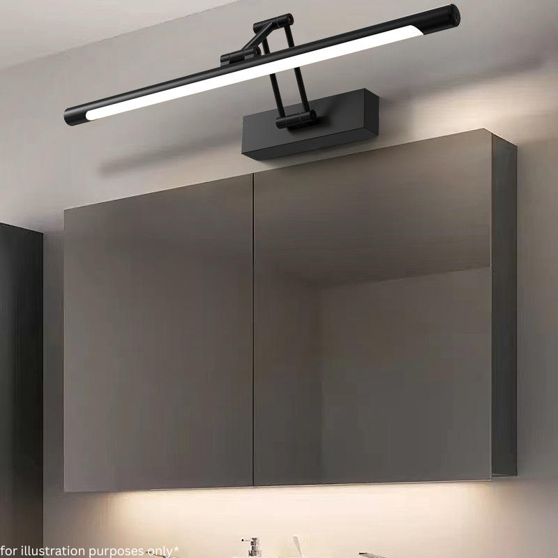 Adjustable Tri-Color LED Mirror Wall Light