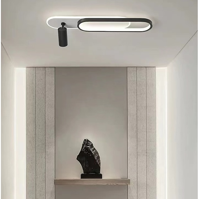 LED Modern Corridoor Ceiling Light (8827-800mm WH/BK)