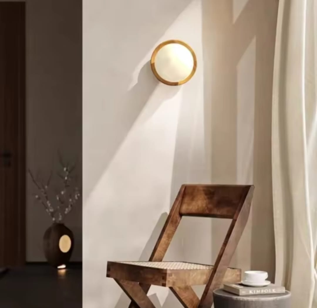 Modern Wood Wall Light