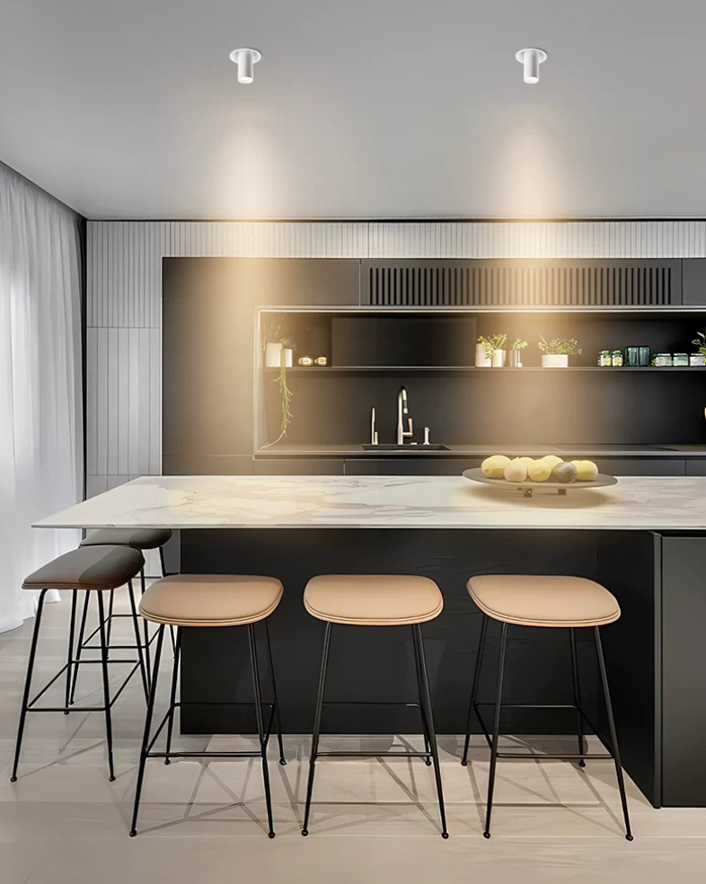 Retractable Recessed LED Spotlight - (HM CCT)