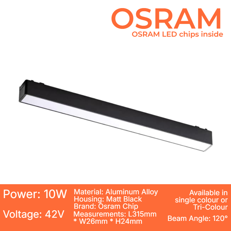 Slim Magnetic Track Floodlight (ECO 01-10W / ECO 01-20W)