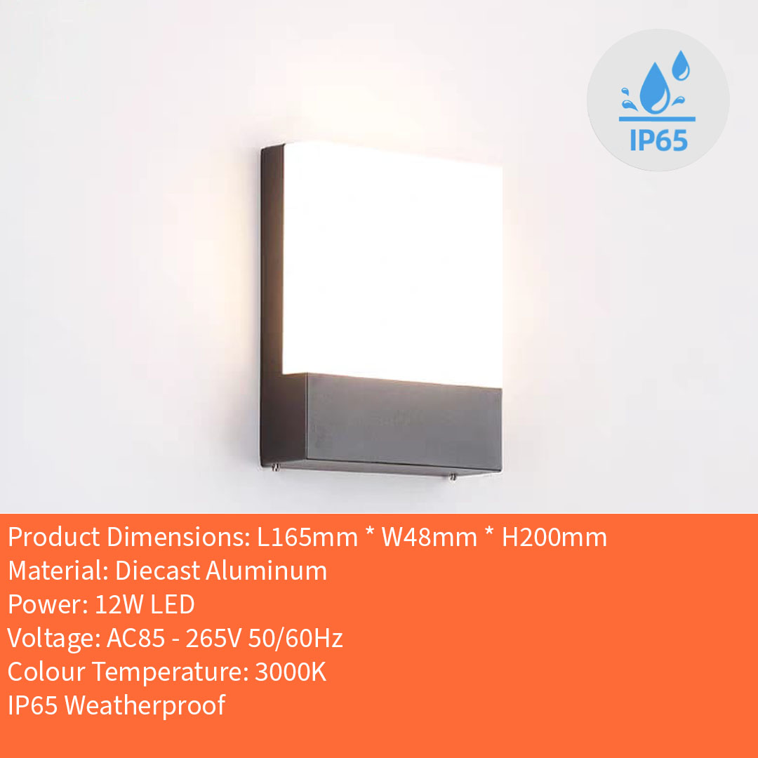 IP65 Outdoor Wall Light (QH-9566)