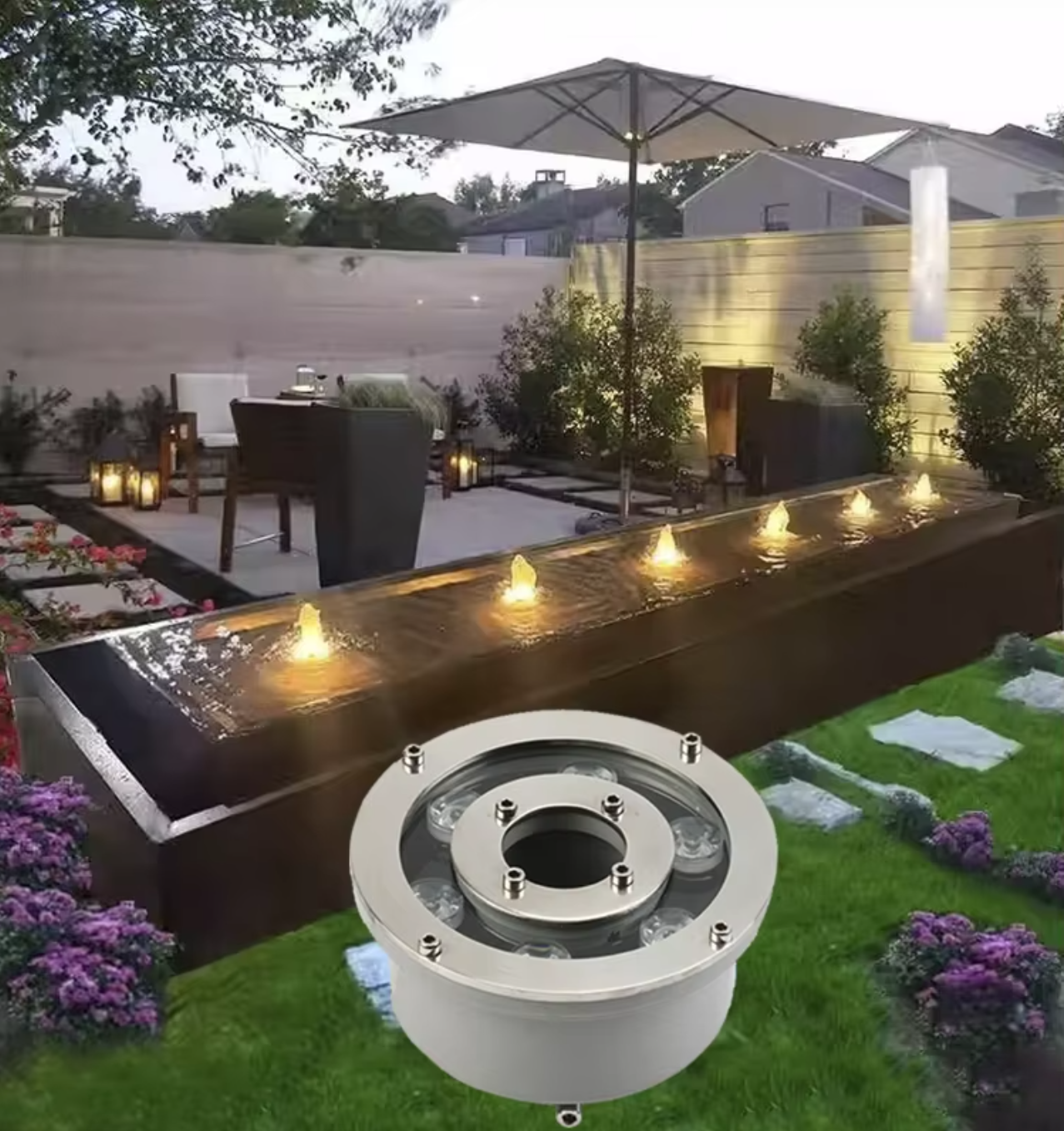 LED Underwater Fountain Light