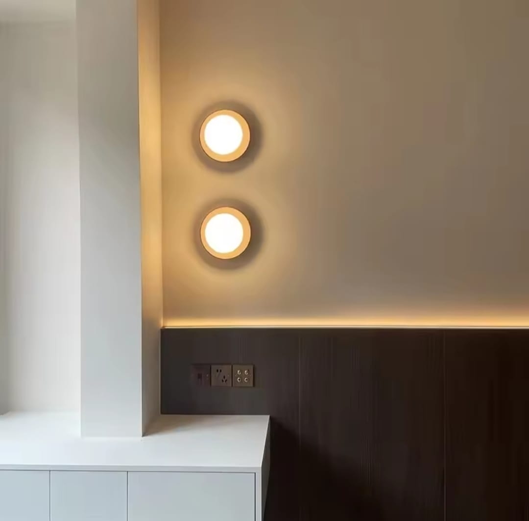 Modern Wood Wall Light