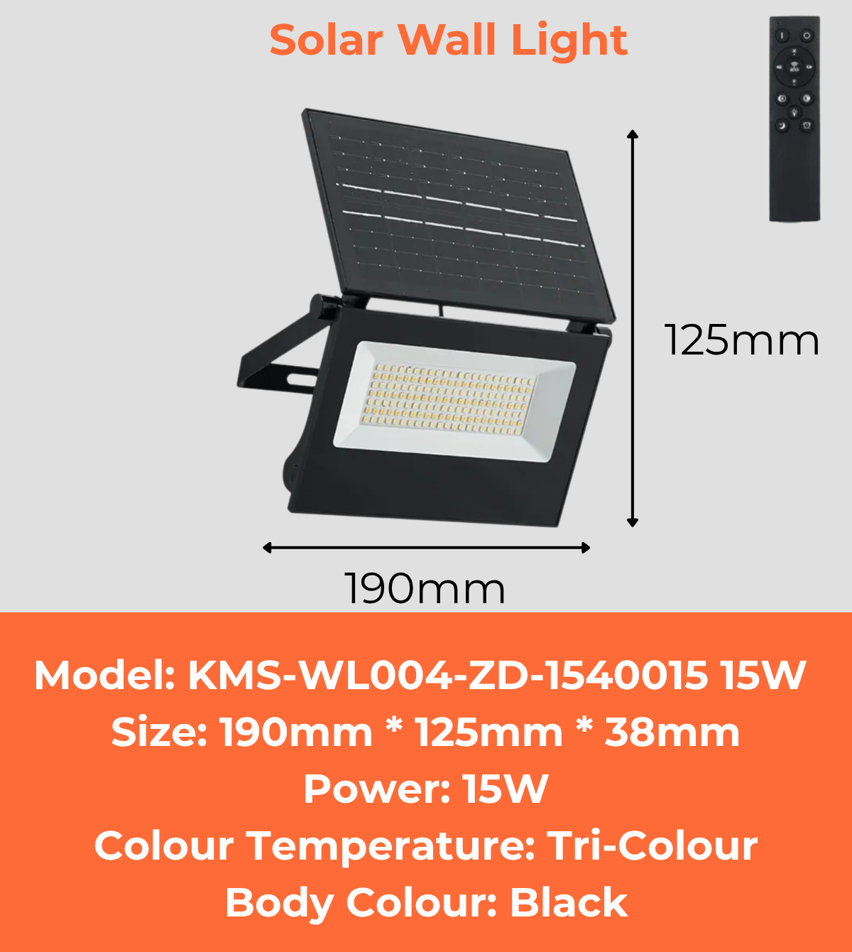 Solar Wall Light