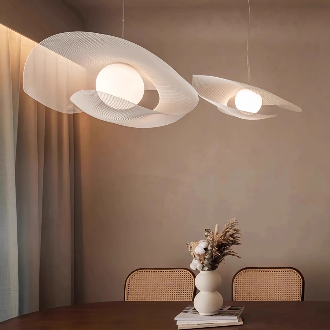 White French Designer Chandelier