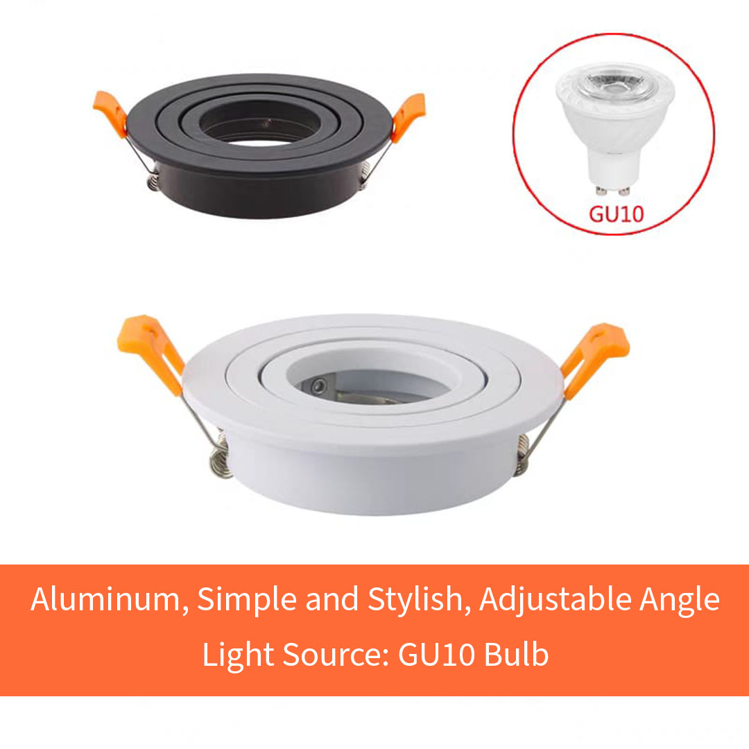 GU10 Casing (PR1-WH/PR2-BK)