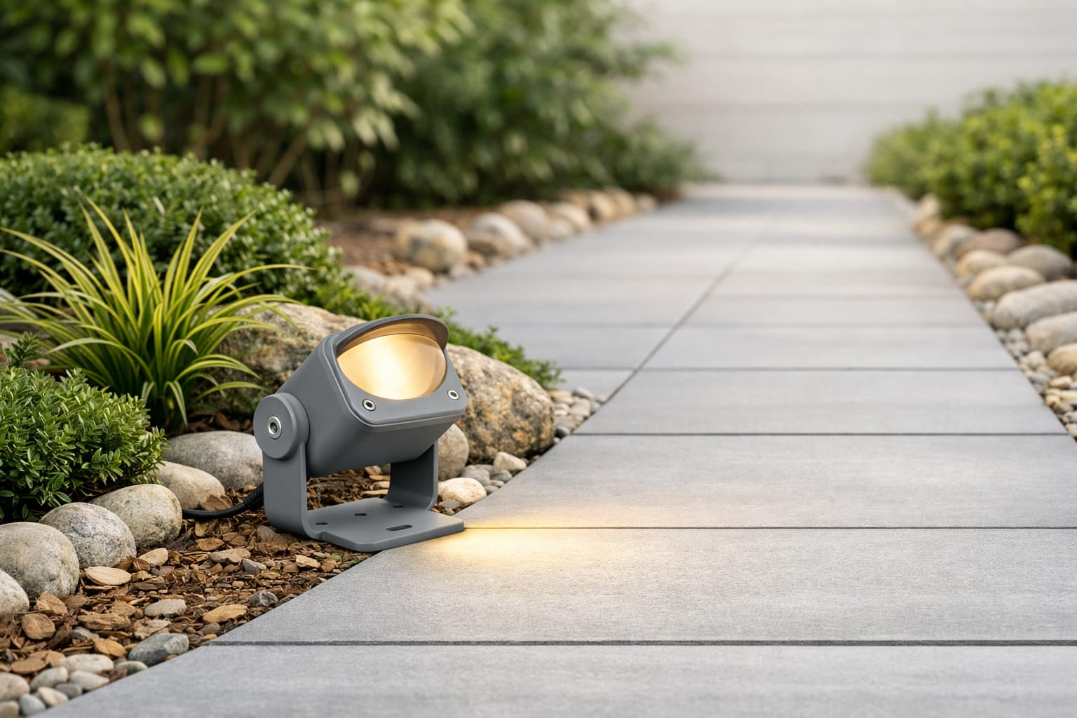 Modern Outdoor Spotlight