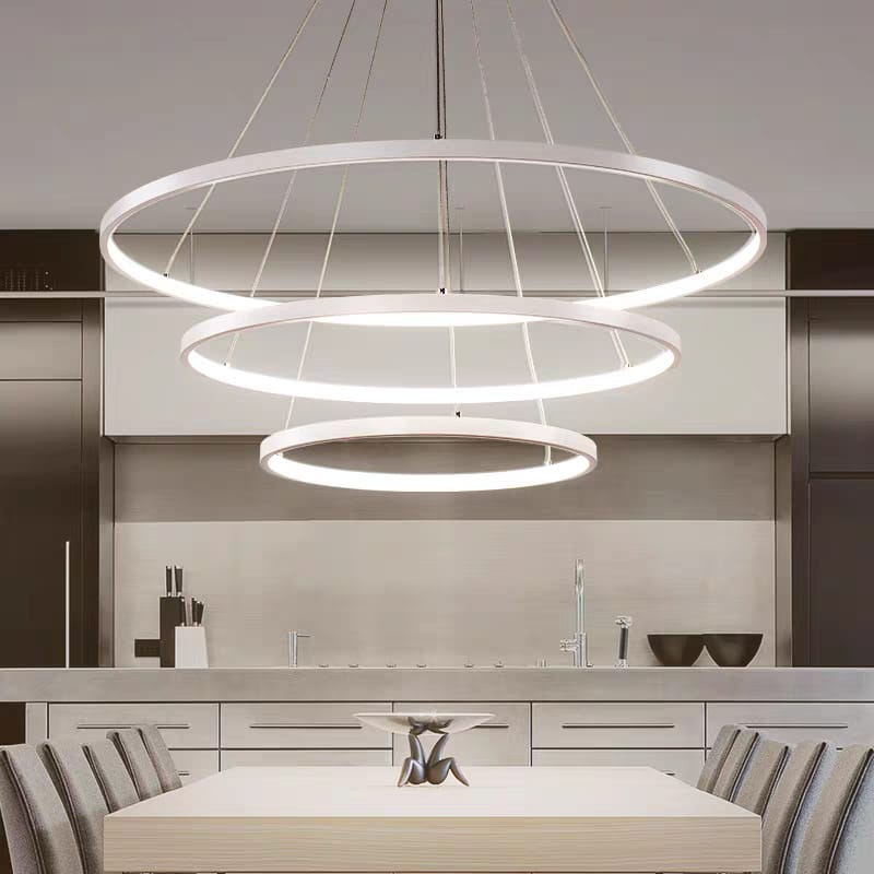 Matt Nordic Hanging Light (8706-800mm+580+380)