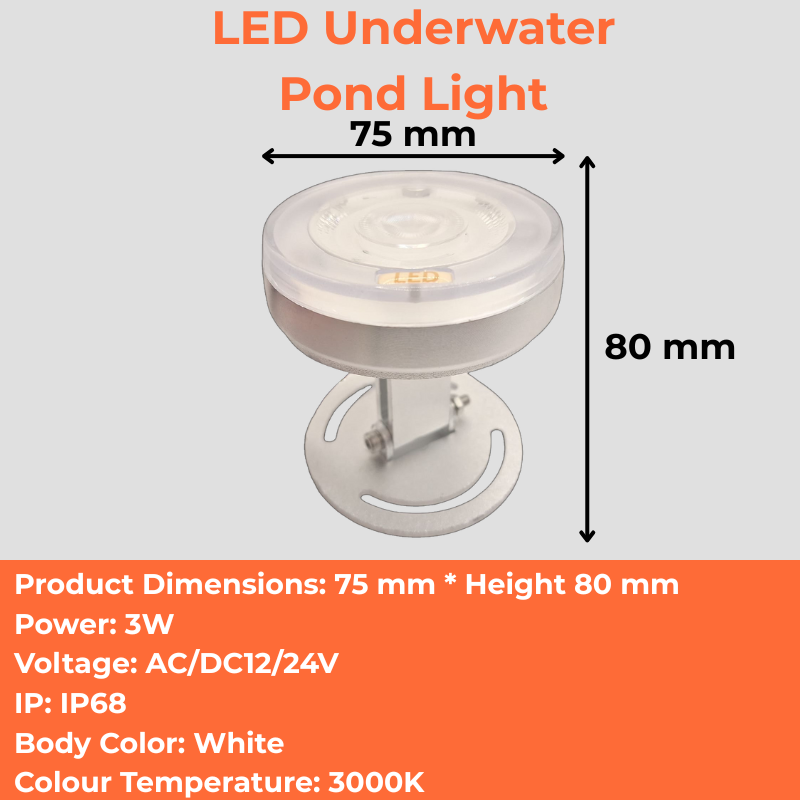 LED Underwater Pond Light