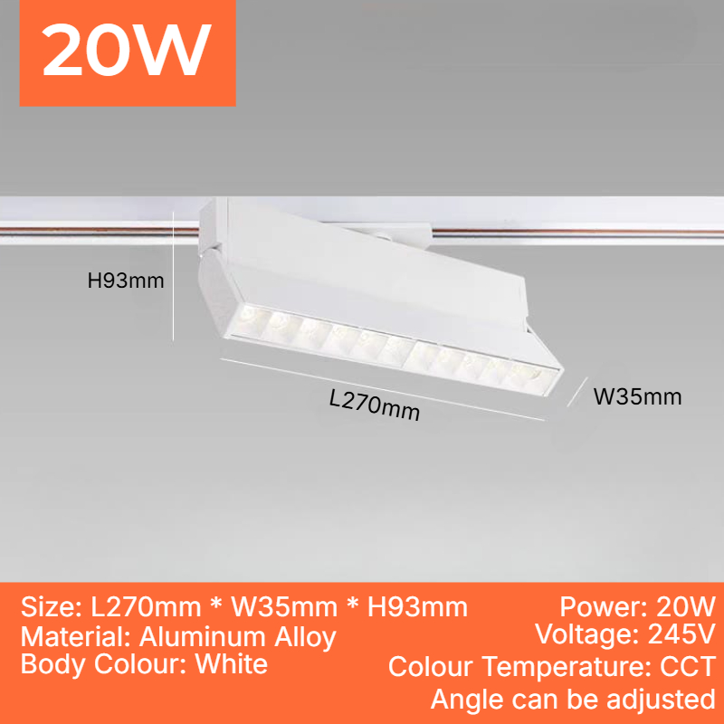 Normal Track CCT Folding Spotlight