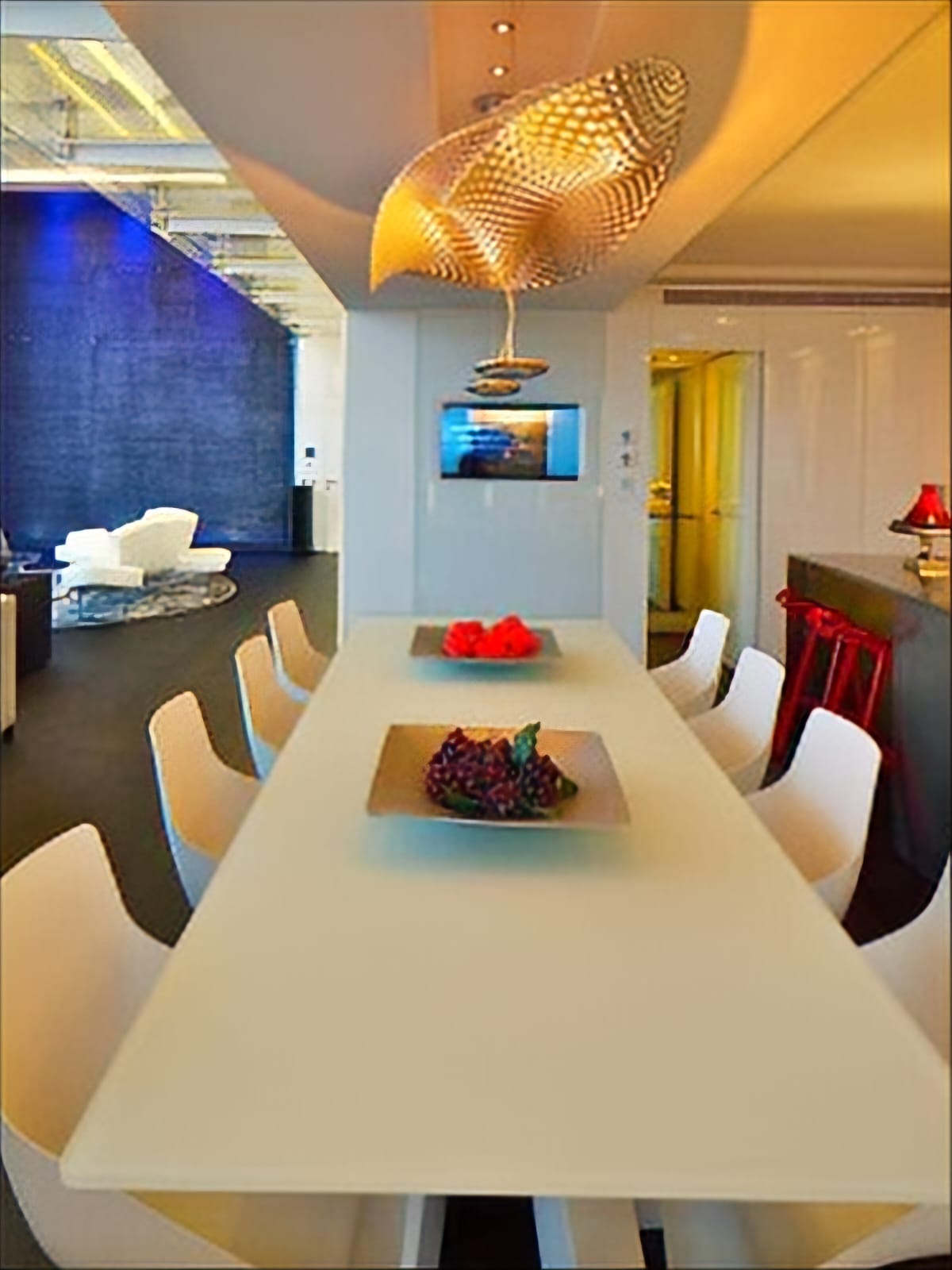 Ripple Wave Pendant Light (H/3835-SL/GD)