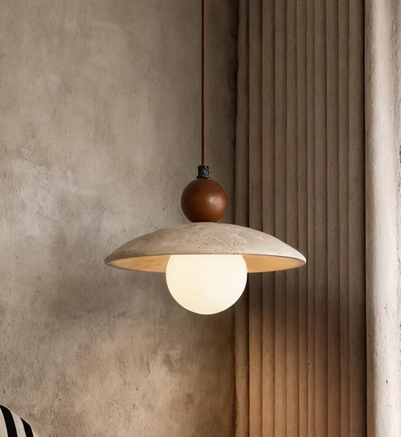 Minimalist Stone Pendant Light (4084X)