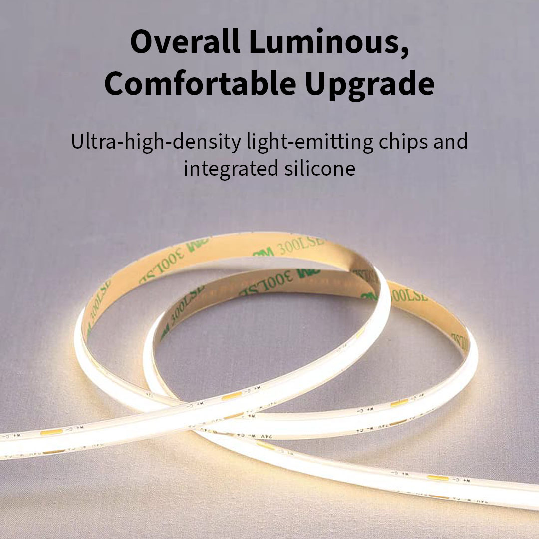 Tri-Colour COB LED Strip Light