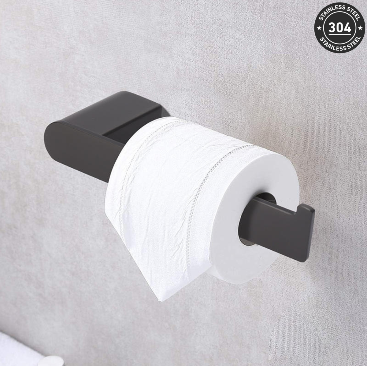 Stainless Steel Toilet Roll Holder (TS-5911 TT/BK/CH/GD)