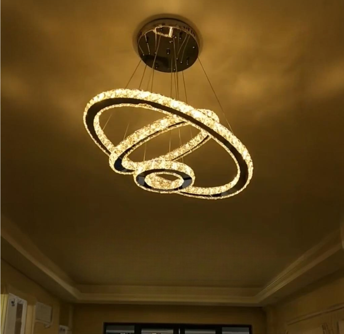 Crystal Rings Pendant Light (87519)