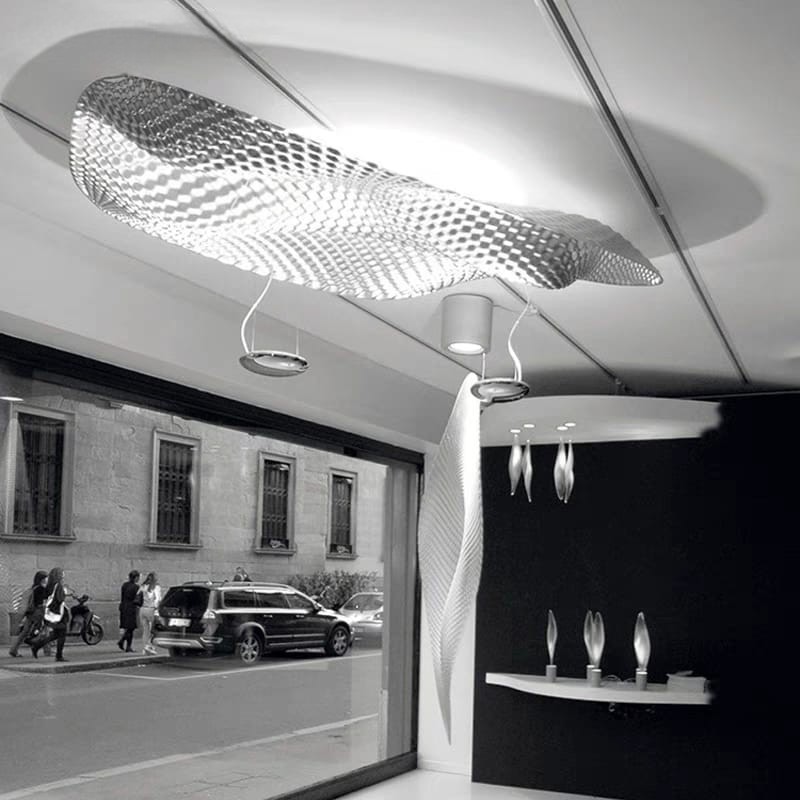 Ripple Wave Pendant Light (H/3835-SL/GD)
