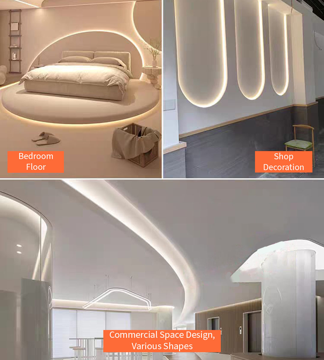 8x16MM Weatherproof LED Strip Light