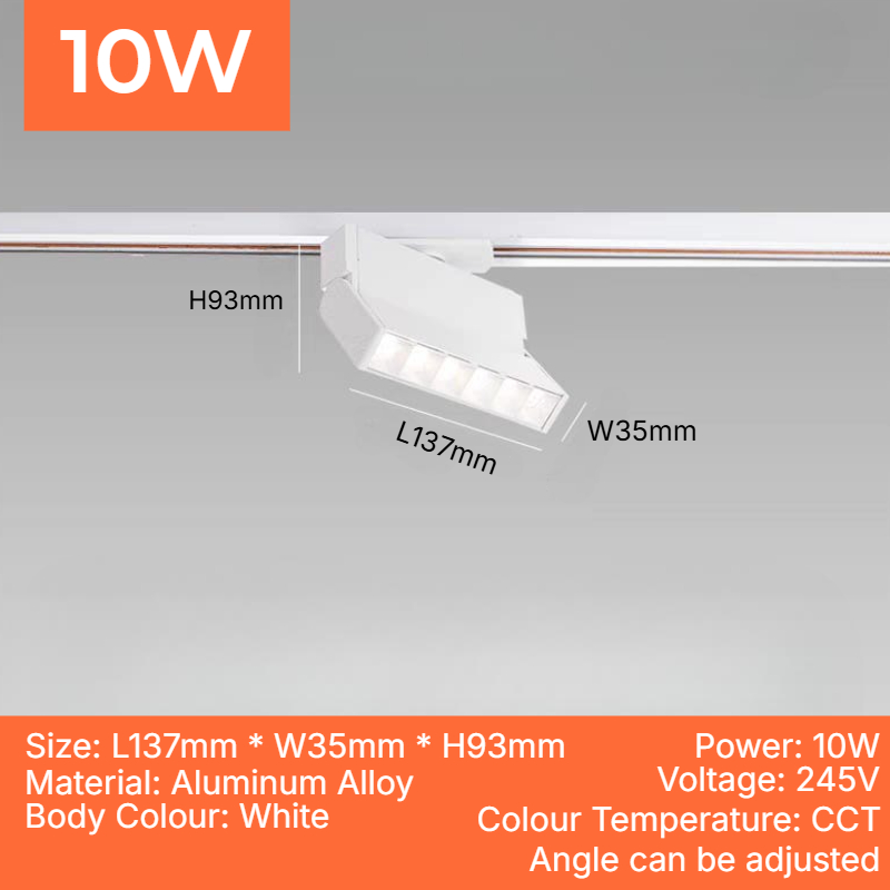 Normal Track CCT Folding Spotlight