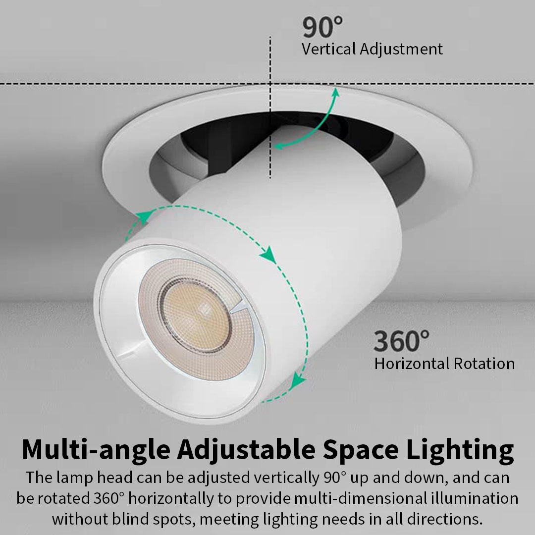 CCT Switchable Recessed Stretch Light (DX-5 CCT)