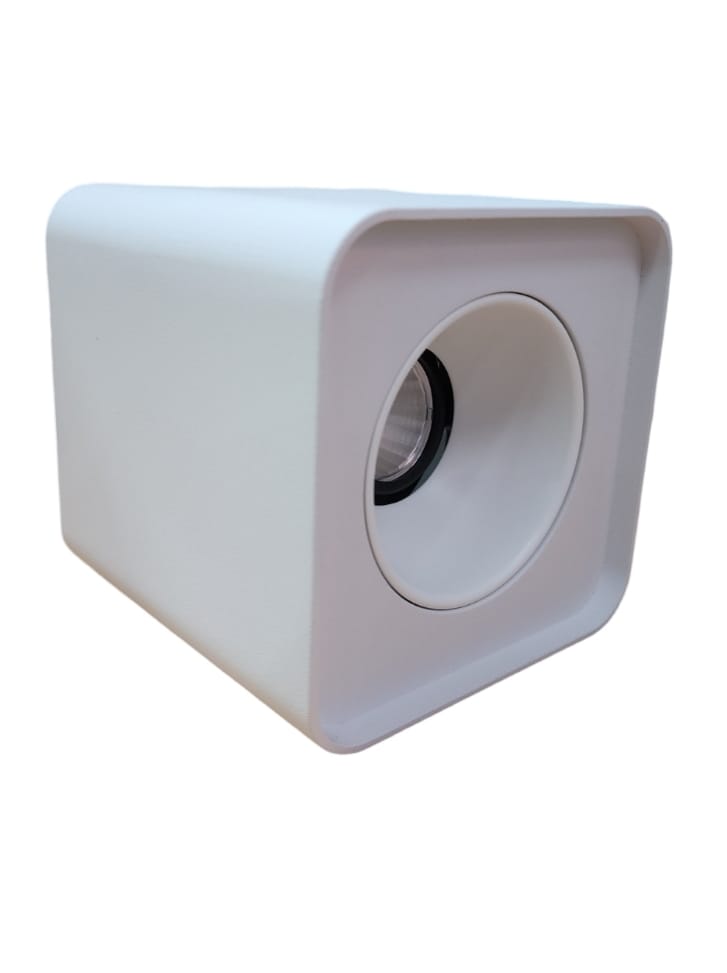 COB 12W Bulb Surface-Mounted Casing (CY/SQ95-WH)