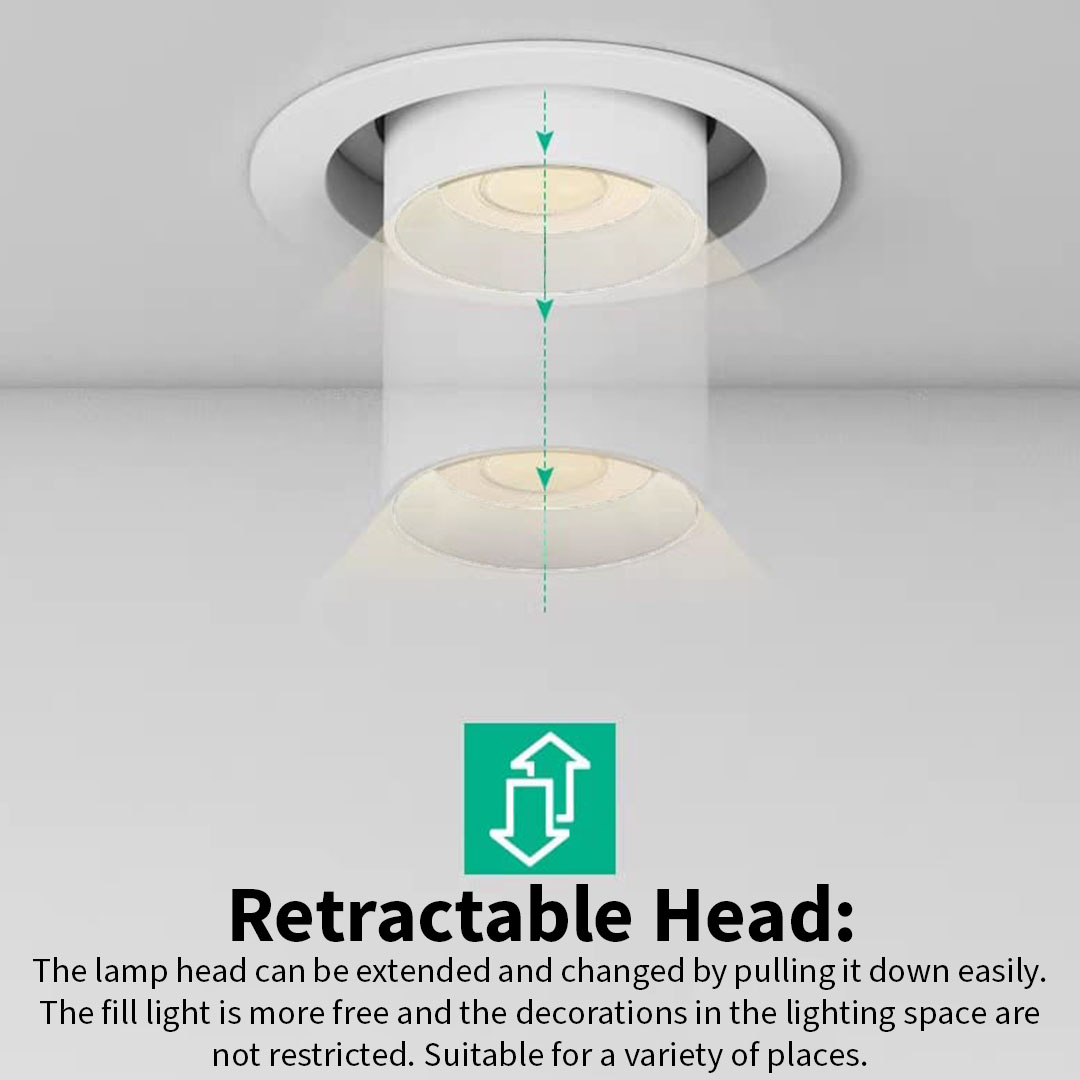 CCT Switchable Recessed Stretch Light (DX-5 CCT)