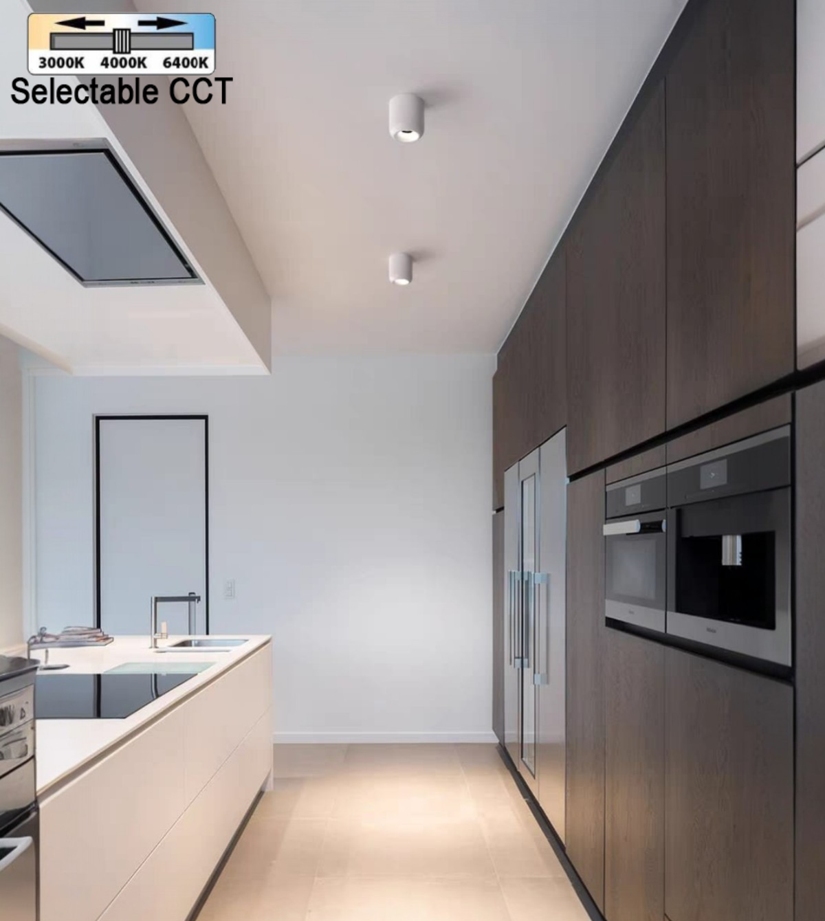 Curvy Surface Mounted Led KZL 10W CCT
